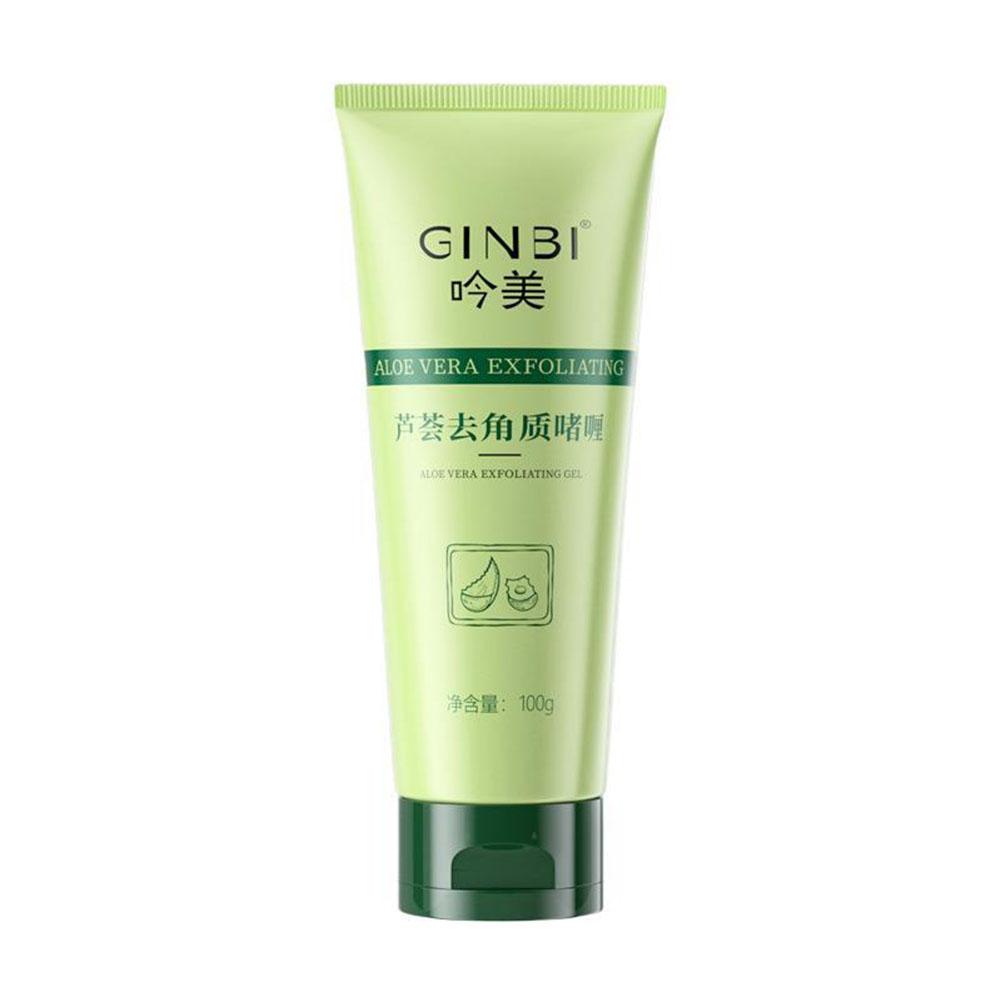 Aloe Vera Exfoliating Gel Peeling Whitening Moisturizing Improve Care Skin Blackheads Emulsione T1T4