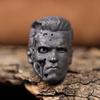 Robot Warrior Brass Knife Beads EDC Outdoor DIY Paracord Woven Lanyard Pendants Accessories.