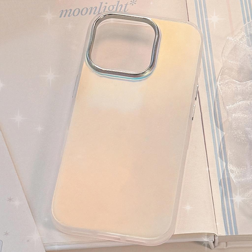 Pink Laser IMD Suitable for Iphone15 Mobile Phone Case 16Prmax Apple 11 Anti Fall 14 Electroplating 13 Hard 12