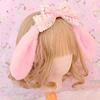 Cartoon Cute Headband Melody Ear Shape Hair Hoop Plush Headpiece Hair Band Birthday Party Cosplay Costume Prop Unisex