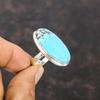 Tibetansk Turkis Ring Edelstenssmykker 925 Sterlingsølv Ring Justerbar Ring Tibetanske Smykker Håndlaget Ring Gave Til Kvinner Designerring