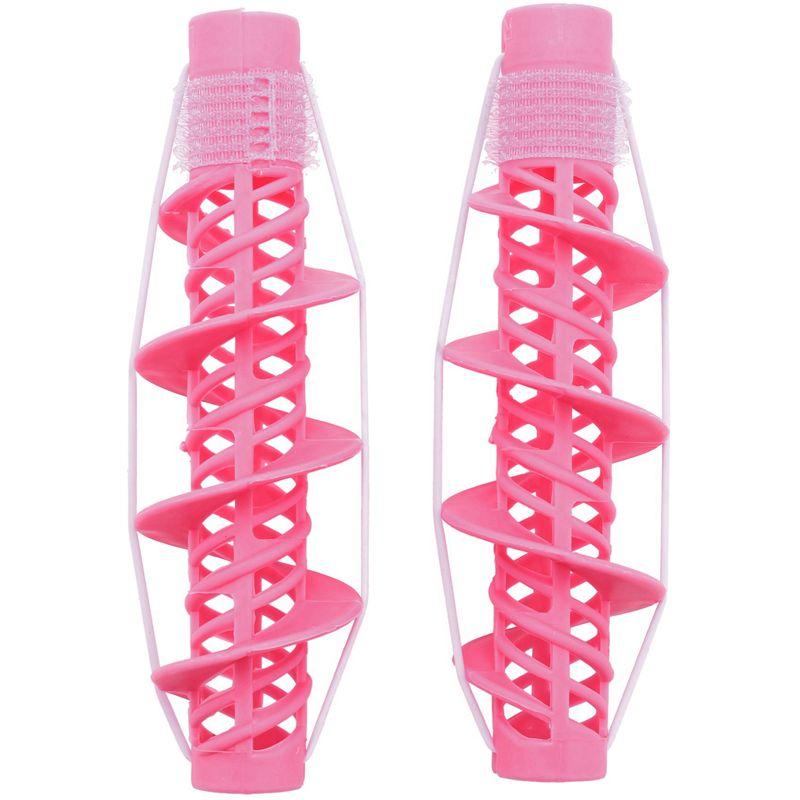 YCOC-6Pcs Hair Styling Tools Hair Care Natural Big Wave Curls Rollers Curlers Curling Styling Tool