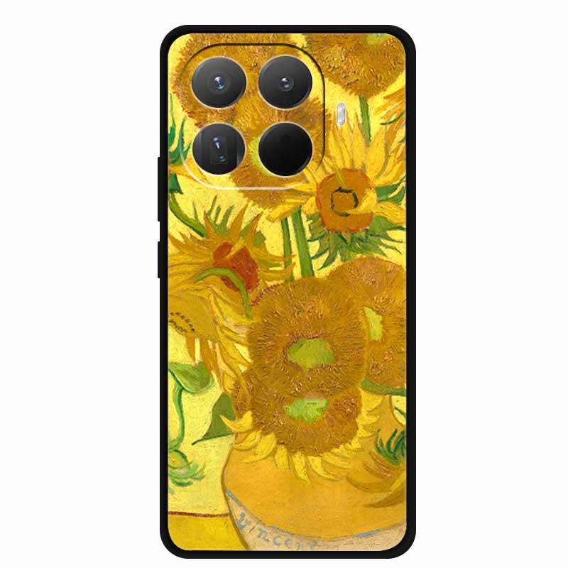 3D TPU Case For Xiaomi 15T 15 T 5G Relief Flowers Coque Embossed Blossoms Funda Silicone Soft Back Phone Cover For Xiaomi15T