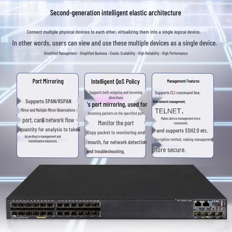 H3C S5560-30F-EI-G-H1 Enterprise Aggregation Switch