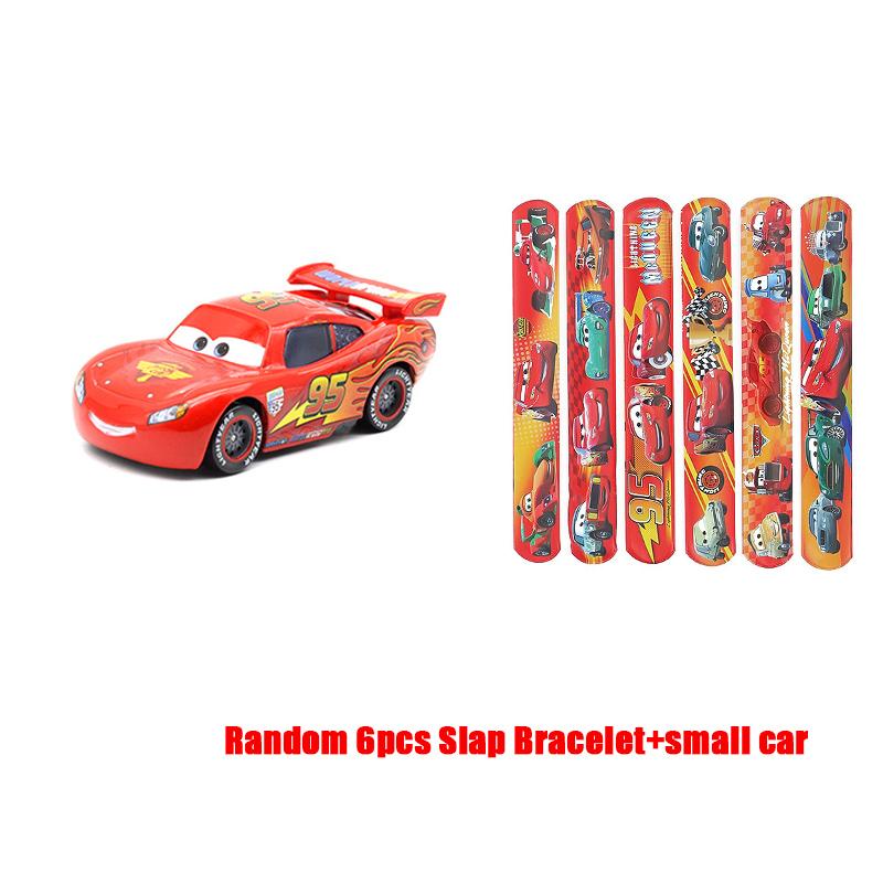 12/24/36Pcs  Cars Slap Bracelets For Kids, Lightning Mcqueen Slap Bands, Animation Bracelets Birthday Party Supplies Boy Plaything