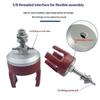 1Pcs Side Tail Air Inlet Vacuum Sucker Mechanical Arm M12 M10 1/8''Big Head Suction Cup Manipulator Accessories Bracket Hardware