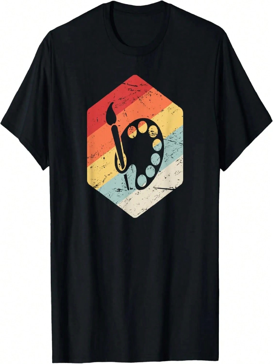 Retro Vintage Artist Gift For Painters & Art Teachers T-Shirt S разноцветный