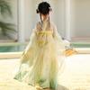 Anneyol Girls' Traditional Hanfu Summer Dress