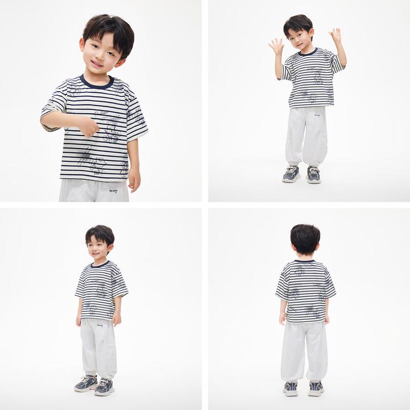 Royal Childhood Boys' Striped Short-Sleeve T-Shirt