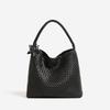 Ladybag Hand-Woven Luxury Mother-and-Child Tote - Large Capacity, High-End Design for Women