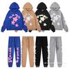 Herre Hættetrøje Grafisk Print Oversized Streetwear Sweatshirt Joggingbukser Sæt Afslappet Hip Hop Outfit Efterår