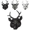 Premium Deer Mask For Halloween And Carnival Parties Handcrafted Pu Material