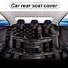 Deer With USA Flag Designed Car Seat Cover Set For Most Cars, High-quality Comfortable Car Seat Protector Covers Full Set, Unive