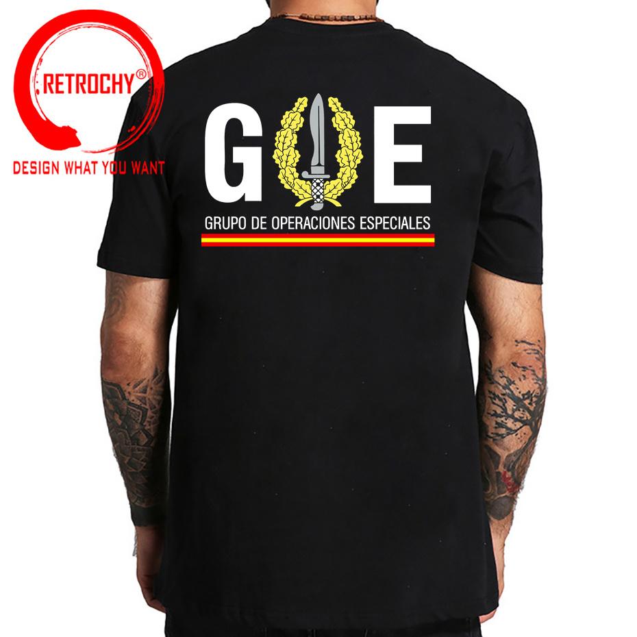 Espana Guardia Civil Servicio MarTimo Spain Civil Guard Emblem T Shirt Short Sleeve Cotton Casual TShirts Loose Top Size S5xl