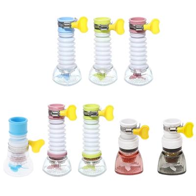 Durable 360 Degree Rotating Faucet Adapter Faucet Water Purifier Retractable Faucet Extender for Kitchen Bathroom Sink