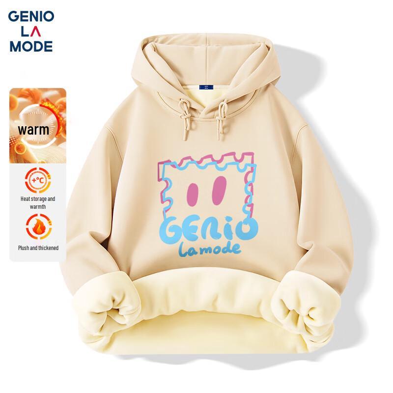 

GENIOLAMODE Men s Heavyweight Fleece Lined Hoodie M