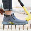Electric Welder Safety Boots Men Anti Smashing Anti Piercing Work Protection Shoes Steel Toe Anti Scalding Shoe Sneakers