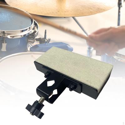 Bottom Drum Übungsbrett, Schlagzeug Fußpedal Schlägel für Jazz-Schlagzeug, Tragbares Einzelpedal, Hammer