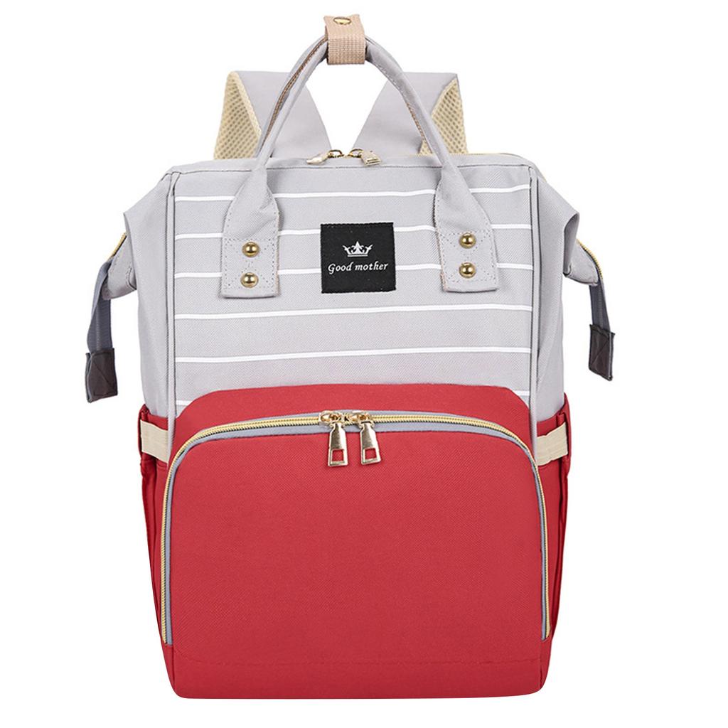 Windelrucksack, Baby-Personalisierter Windelrucksack, Multifunktionaler Mama-Rucksack, Geeignet für Reisen und Outdoor