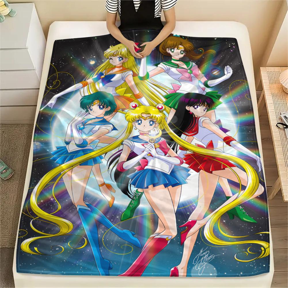 Sailor Moon Magical Girl Blanket, Sailor Moon Fan Soft Throw, Perfect Gift.chl