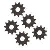 5 PCS T8F 11T Front Sprocket Steel Sturdy Electric Scooter 11T Sprocket for 43cc 47cc 49cc Mini Scooter