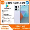 Refurbished Xiaomi Redmi Note 13 Pro 16GB 512GB Android 6.67'' Qualcomm's Second Generation Snapdragon Global Rom 5G Smartphone
