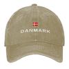 2026 Denmark Flag Baseball Cap Fishing Cap Men's Big Size Hat Golf Cap Horse Hat Hats For Women Men's