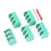 Pitch 1 6mm 2 3mm 3 2mm Barrier Screw PCB Terminal Block Straight 2/3/4 Pin Connector Set Electrical Wire Clamp Fixed Mount