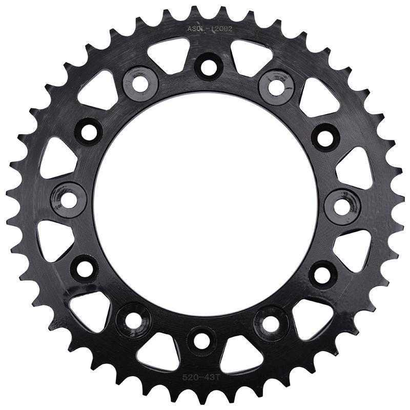 520 13T 14T 43T Motorcycle Star Front Rear Sprocket for Honda XR250 I S Baja 1996 XR 250 Baja 1997-2001 2003 2004 2005 2006 2007