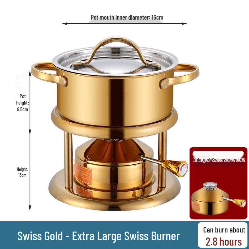 Jiakangming Personal Gas Hotpot (304 Stainless Steel)