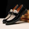 2559 Loafers Pointed Men's Shoes New Leather Shoes Men's Foot Fashion Large Size Foreign Trade Small Leather Shoes Men