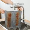 Absorbent & Lint-Free Dishcloth: Thick, durable, non-oily, and easy-to-clean washing-up towel for household use.