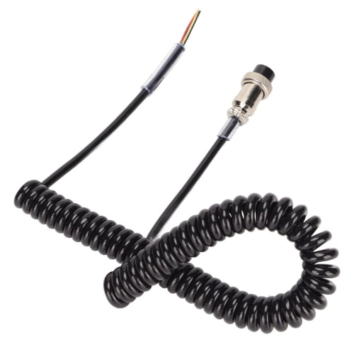 Shoulder Microphone Cord, 4-Pin Connector Radio Microphone Cable Professional CB Amateur Radio Interference Prevention