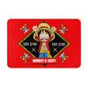 Anime One Piece Door Floor Bathroom Kitchen Mat Anti-Slip Indoor Pirate King Luffy Doormat Garage Entrance Carpet Rug