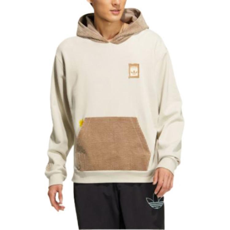 Adidas Originals X Melting Sadness MTSS Sweatshirts Unisex Clear Brown Hooded Moderate Regular HY4186