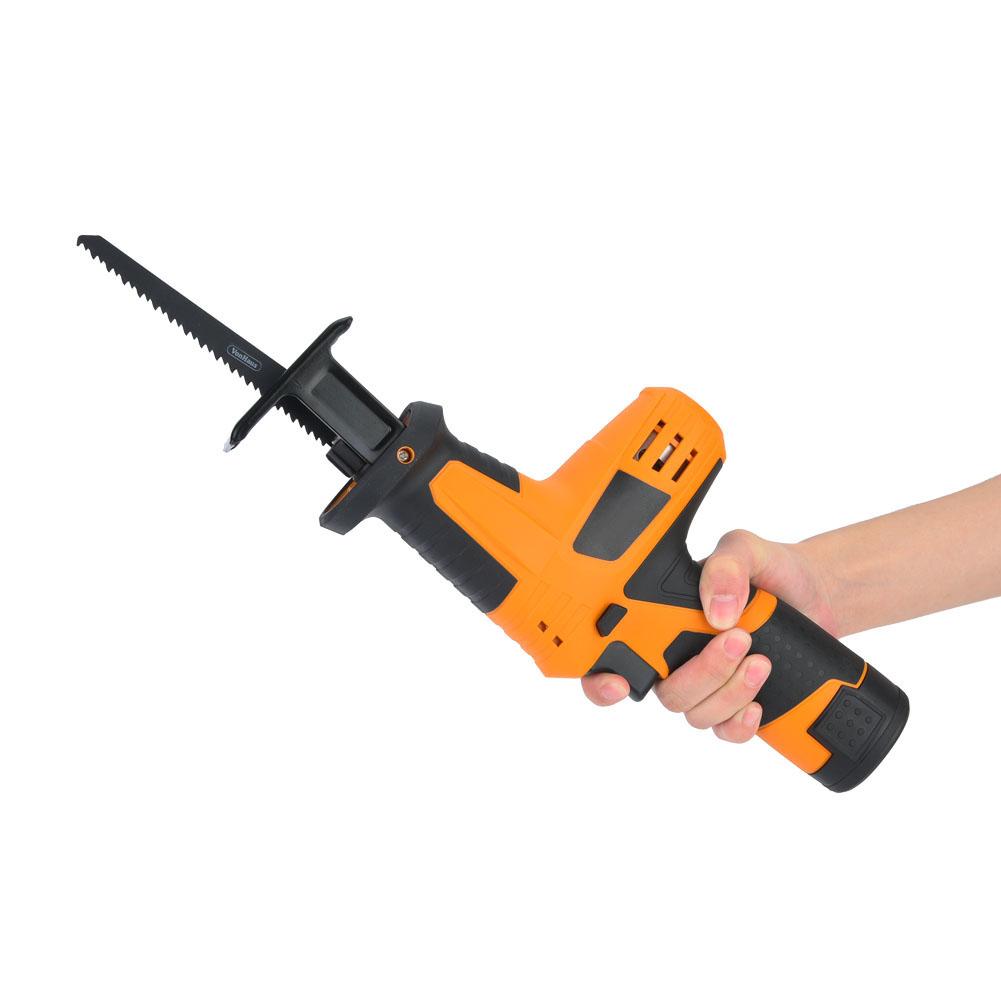 12V Lithium Battery Cordless Handheld Reciprocating Saw for Wood PVC Tube