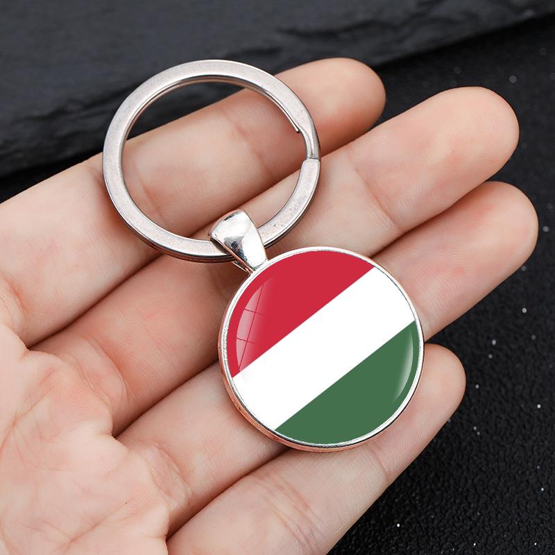 European Cup & World Cup National Flag Keychain Ornaments