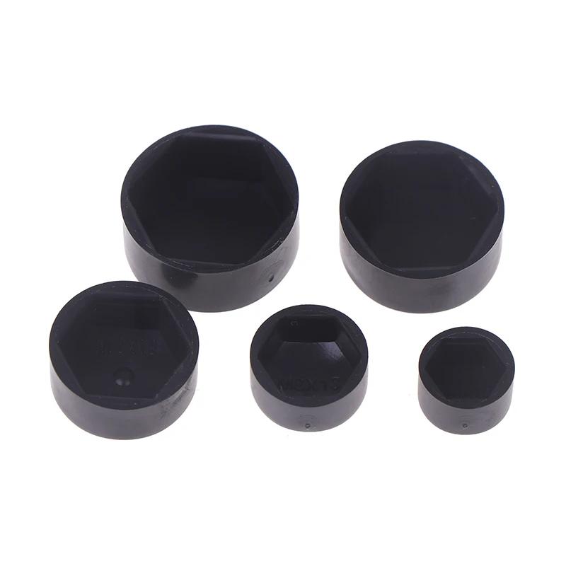 Plastic Guard Cap for Hex Nut’s Flat Head; External Hex Screw's Low Profile Decor Cap, Dust-Resistant Cover.