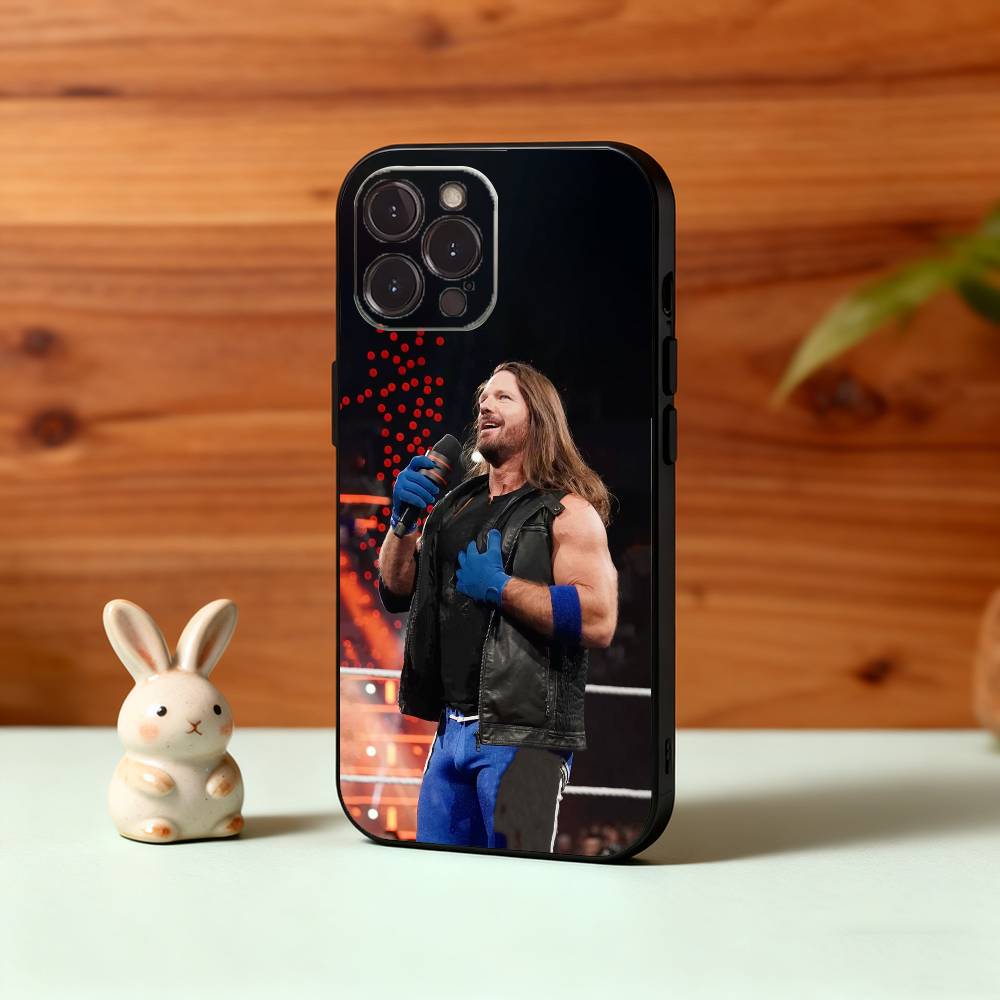 Charismatic A-AJ S-Styles Phone Case For iPhone17,16,15,14,13,12,Plus,Pro Max, 5G Others Soft Black Cover