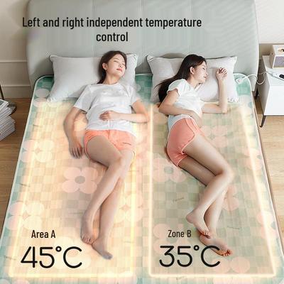 Rainbow Electric Blanket: Single Control, Temperature Adjustable, Dehumidifying, Perfect for Dorms