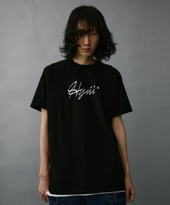 HYII Handwriting Print T-Shirt [Black]