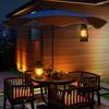 Luzes de Lanterna Cintilante Movidas a Energia Solar Tomshine IPX4 Resistente à Água Lanterna Suspensa para Exterior Lâmpada de Paisagem com