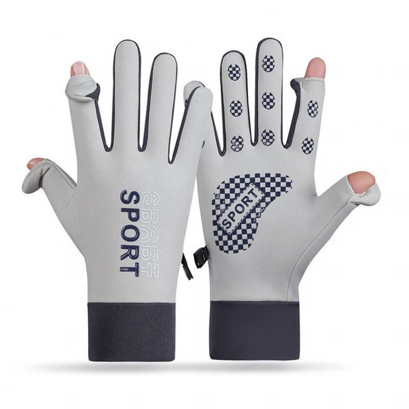 Jixingjiu Men s Fingerless Cycling Gloves (3-Pack)