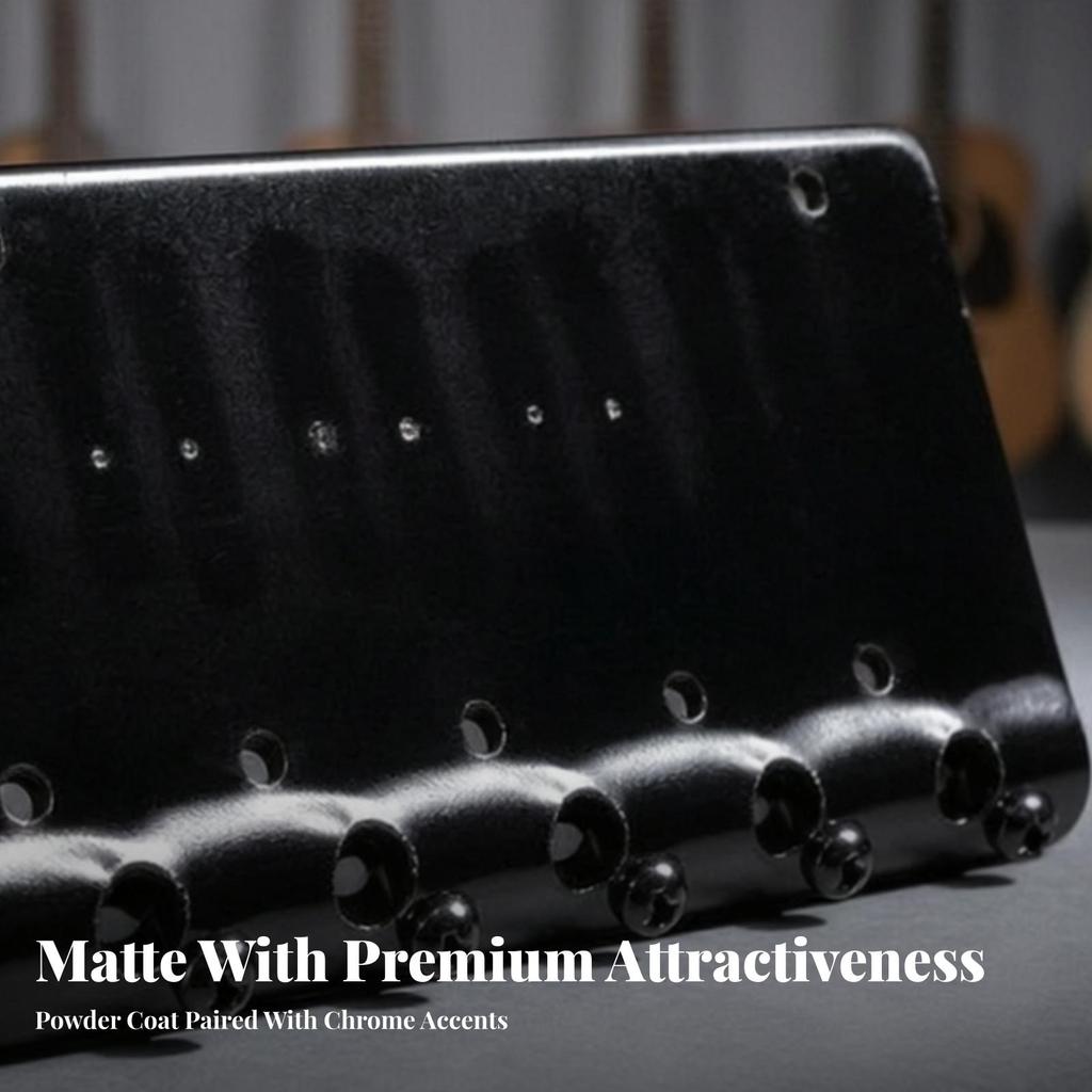 Metal Guitar Bridge Compact Saddle Compatible for Luthiers