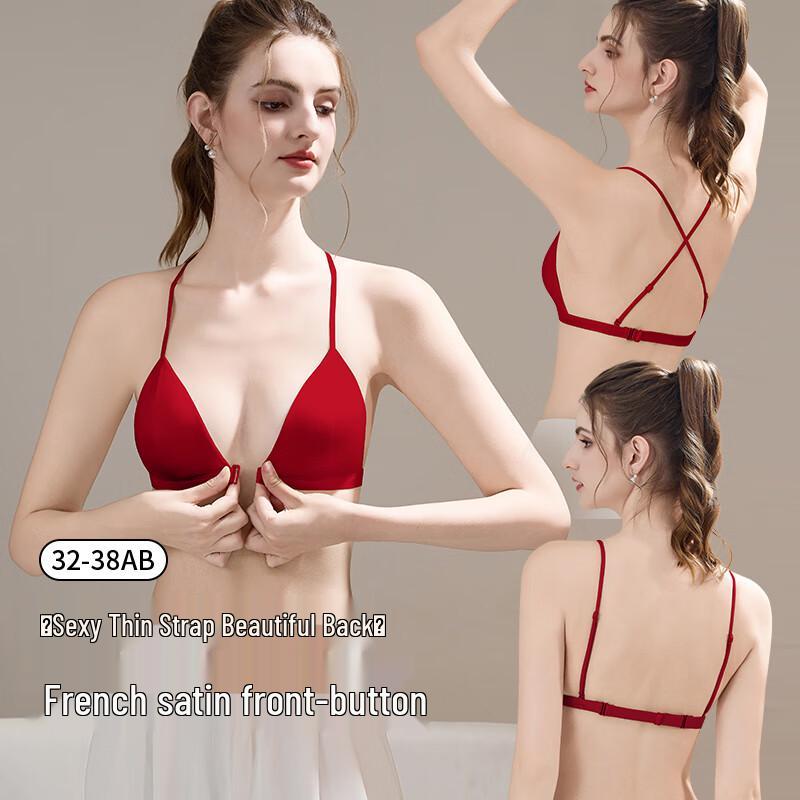 Women s French Triangle Cup Halterneck Bra 38