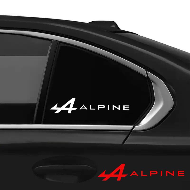2Pcs Car Body Sticker For Renault Alpine Rafale Megane Austral Clio Kwid Alaskan Captur Zoe Austral Espace Arkana Scenic QQ1