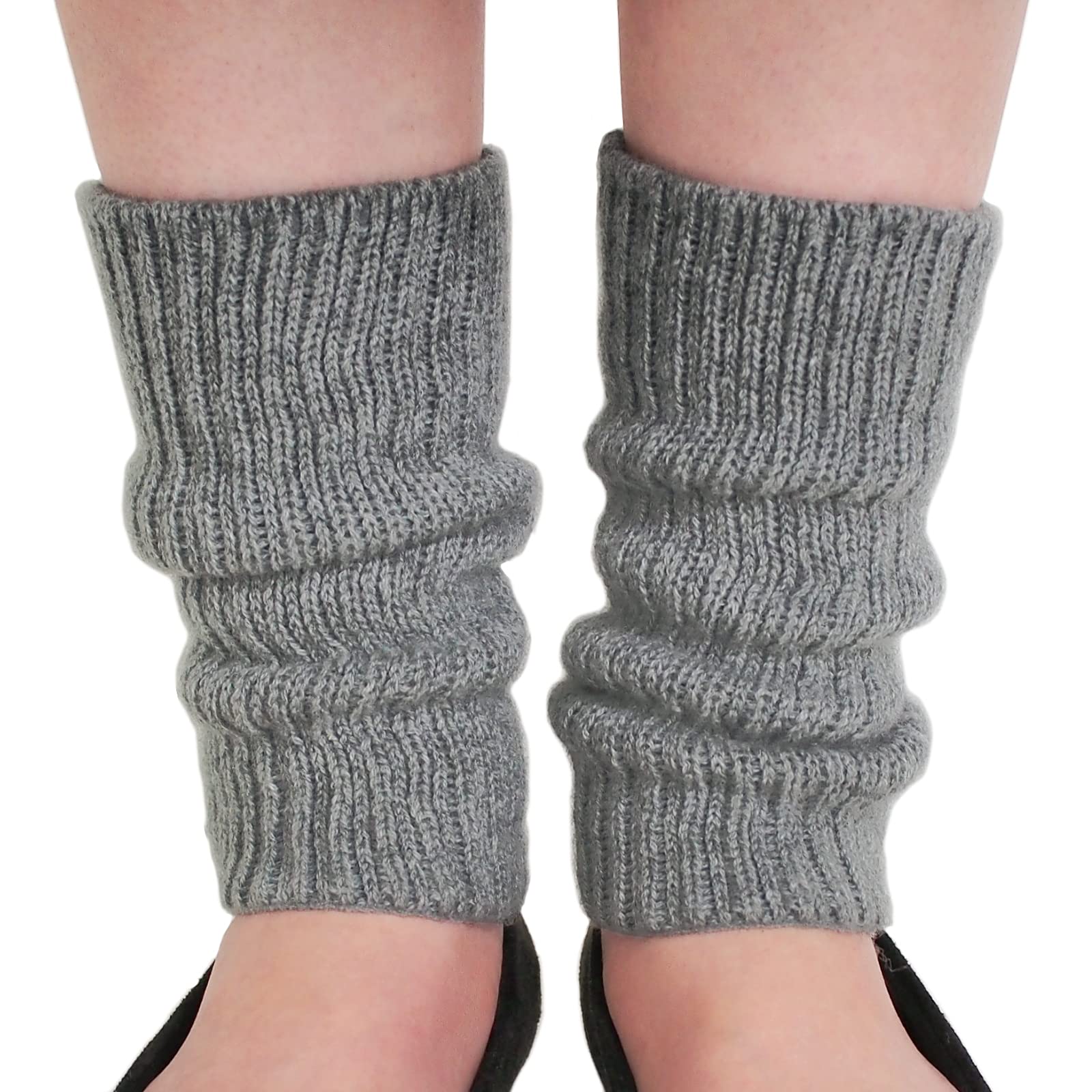 

Кашемировые леггинсы, размер единый [Prodigal] 100% гетры, короткие, женские, серые,