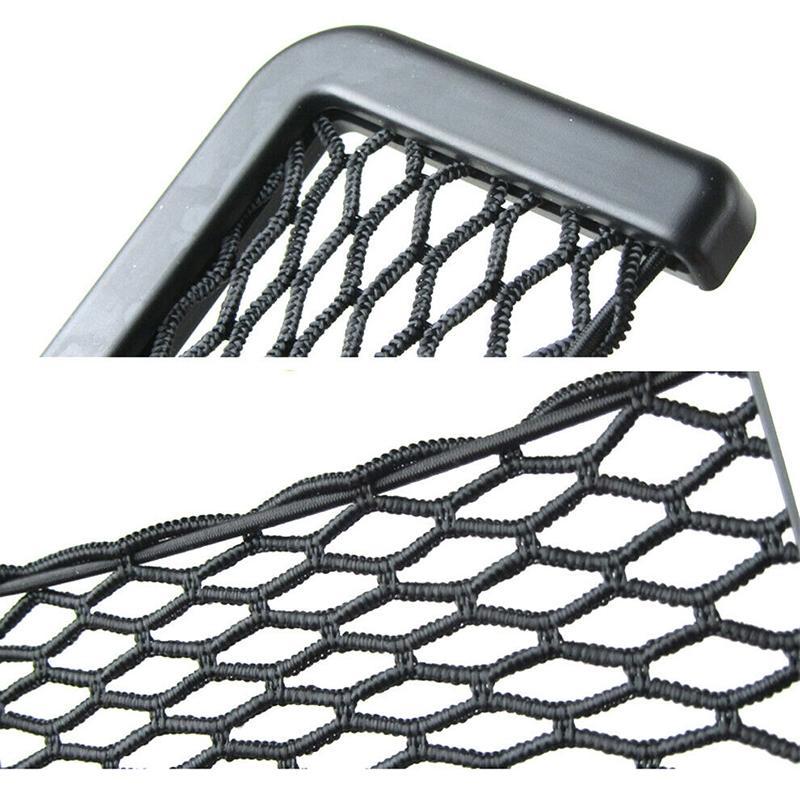 Auto Car Storage Net Bag Side Door Pocket Cellphone Holder Organizer Mesh Basket