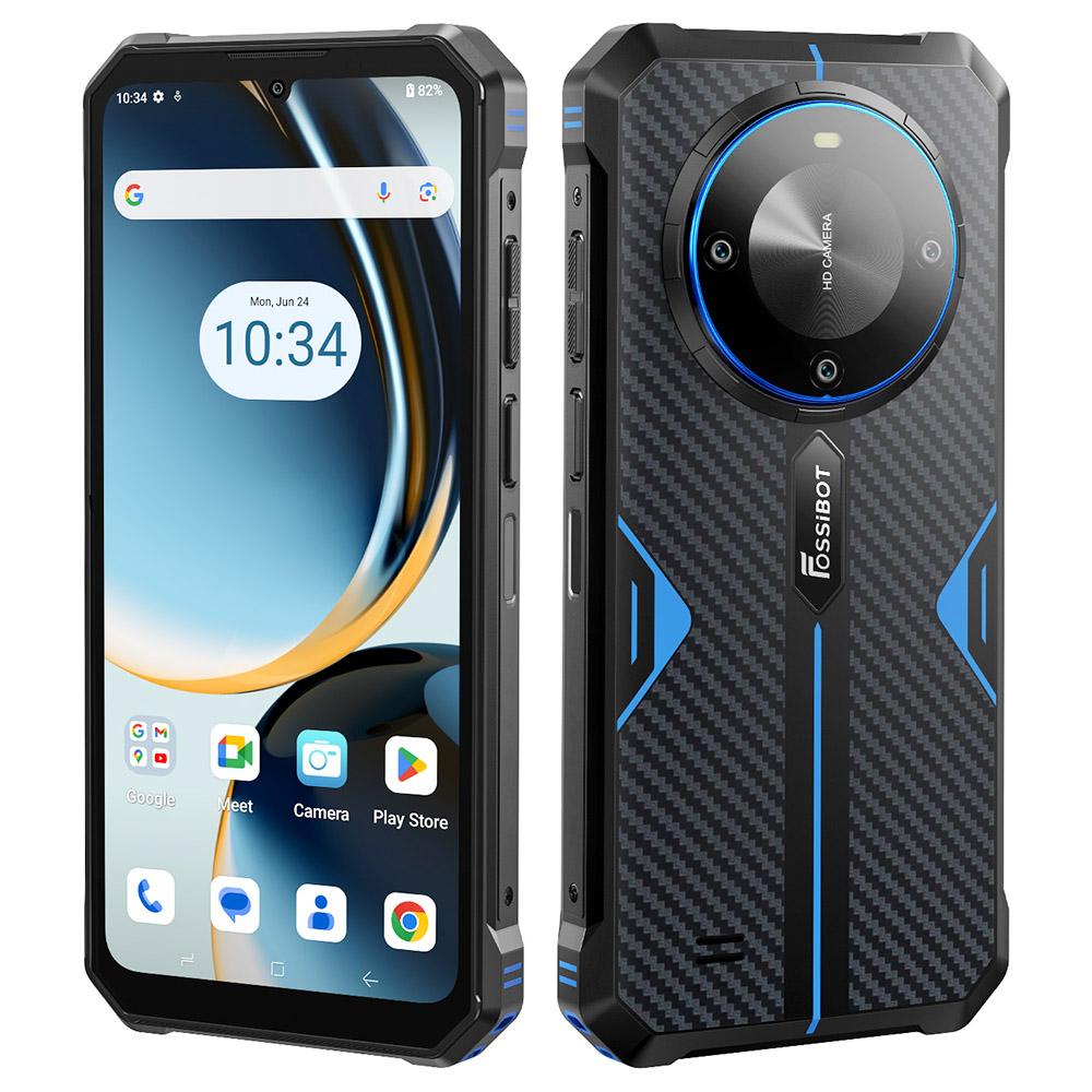 FOSSiBOT F105 Rugged Smartphone, 6.745inch HD+ Screen, 10300mAh Battery, 4GB RAM+64GB ROM, 20MP+8MP Camera, 4G Dual SIM, Octa-core Chipset,