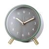 Nordische Stille Schreibtischuhr - Einfache, Stilvolle Weckuhr für Schlafzimmer & Wohnzimmer